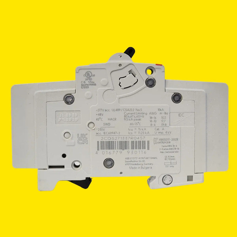 Breaker Abb Su201m-k15 15a 1 Polo 2cds271337r0457