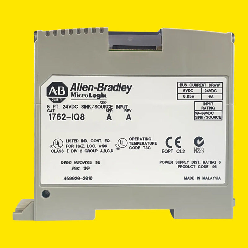 Allen-bradley 1762-iq8 Micrologix 8puntos Módulo.