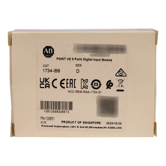 Allen Bradley 1734-ib8 Point I/o Sink Input Module 8 Canales