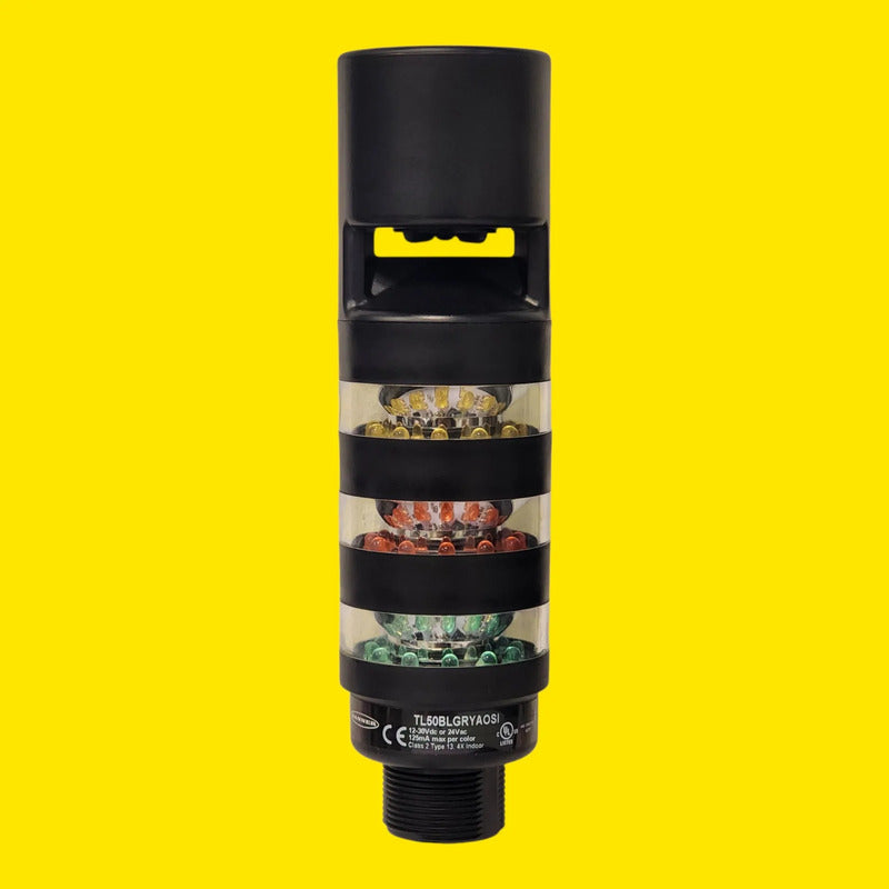 Banner 94535 Tl50blgryaosi Torre Luz 4 Colores 18-30vdc Audi Negro