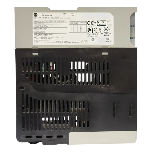 Allen Bradley 25b-b5p0n104 Powerflex 525 240vac 1hp