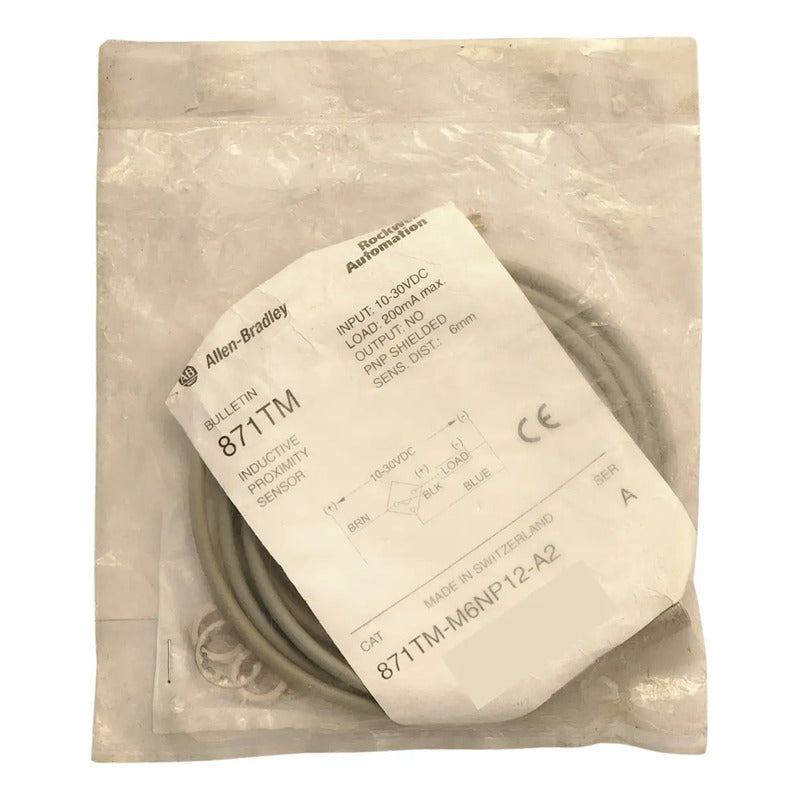 Sensor Inductivo Allen-bradley 871tm-m6np12-a2
