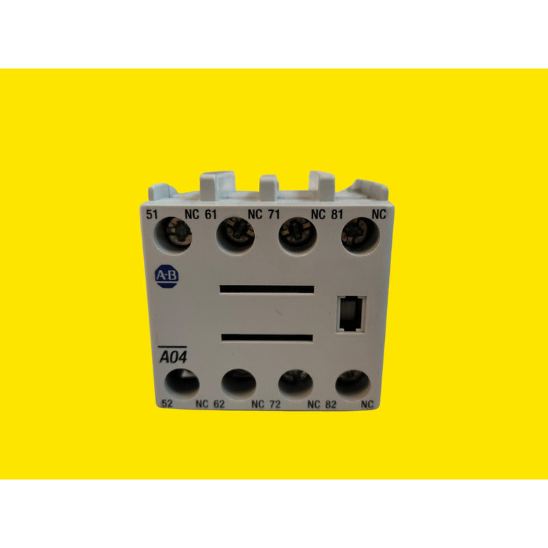 Allen-bradley 100-fa04 Bloque De Contactos Auxiliares
