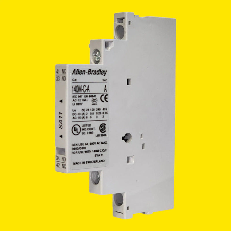 Allen-bradley 140m-c-asa11 Bloque De Contactos