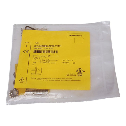 Turck Bi1,5-eg08k-ap6x-v1131 Sensor De Proximidad