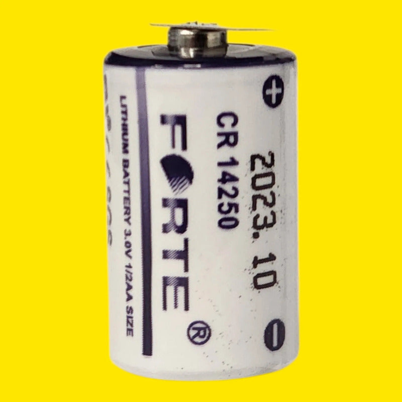 Forte Cr14250 Batería 3v 1/2 Aa Industrial Con Terminales
