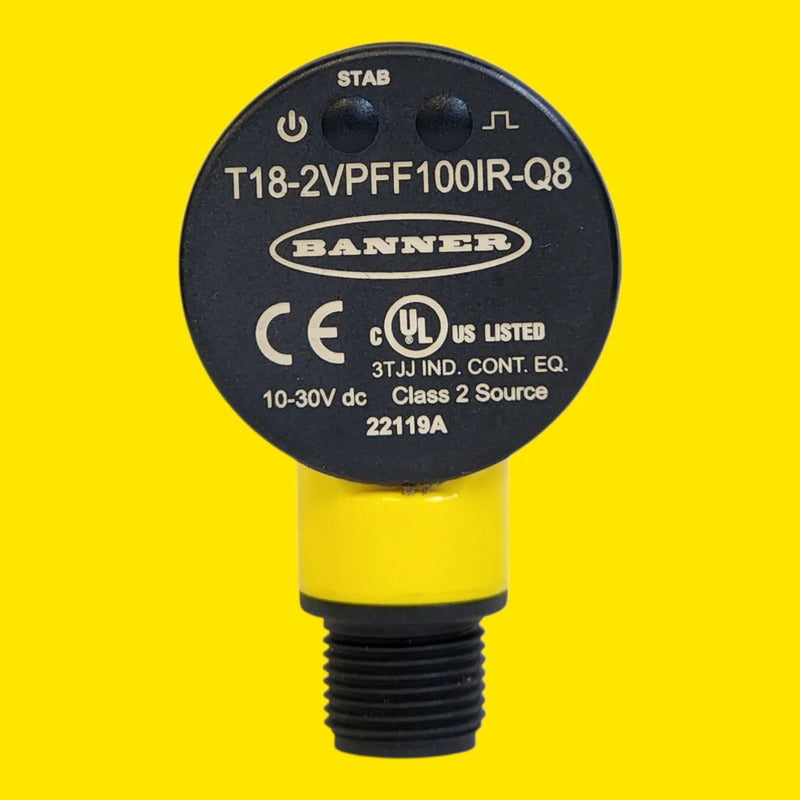 Banner Sensor T18-2vpff100ir-q8 802706
