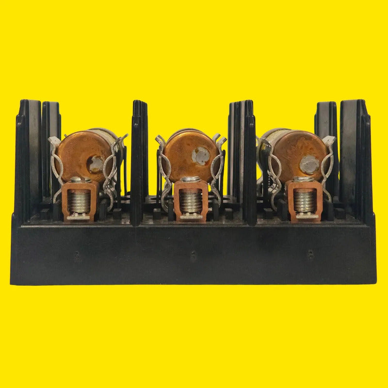 Bloque Bussmann J60030-3cor Con 3 Fusibles Lpj-2sp 2a 600v