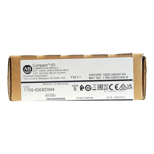 Allen-bradley 1769-iq6xow4 Módulo Mixto E/s Plc