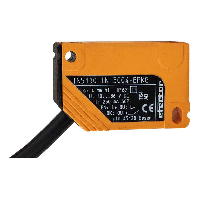 Sensor In5130 In-3004-bpkg Ifm Alta Precisión Y Confiable