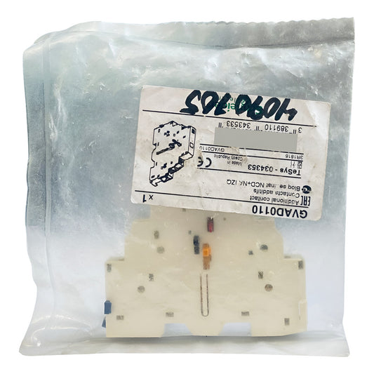 Schneider Gvad0110 Contacto Auxiliar Blanco