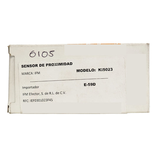 Sensor Capacitivo Ifm Ki5023  M30 15mm Pnp 10-55v Dc