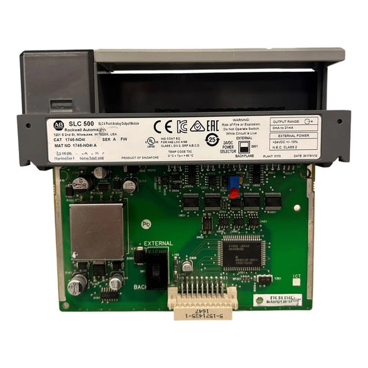 Allen-bradley 1746-no4i Módulo De Salida Analógica Slc 500