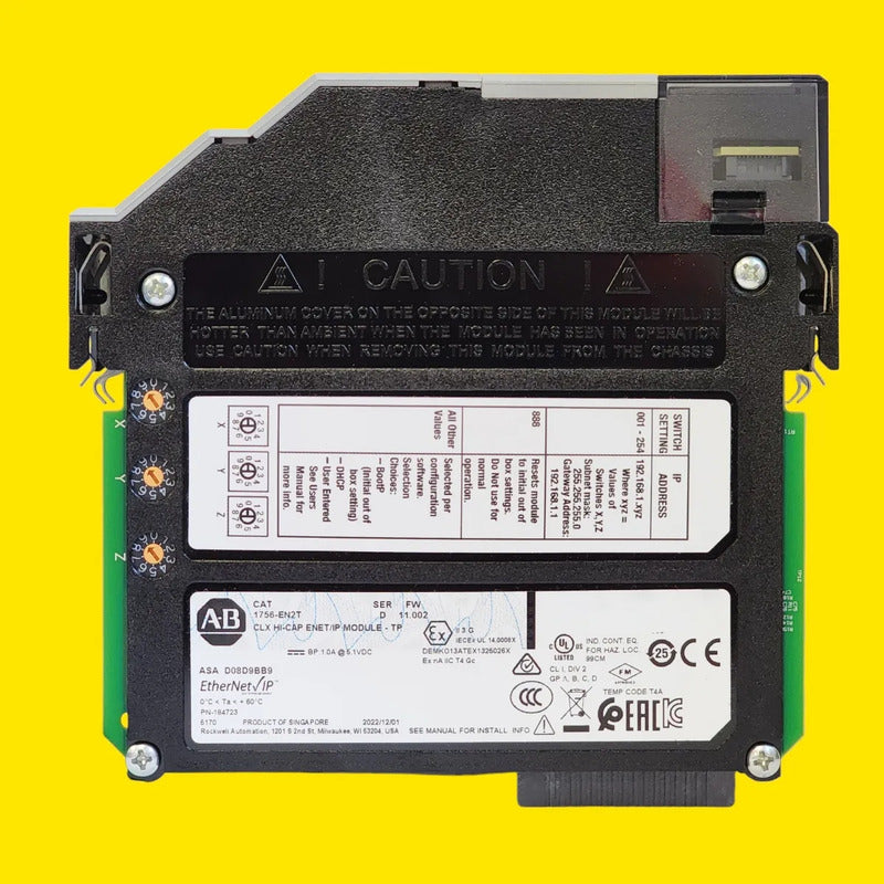Allen-bradley 1756-en2t Controllogix Ethernet/ip