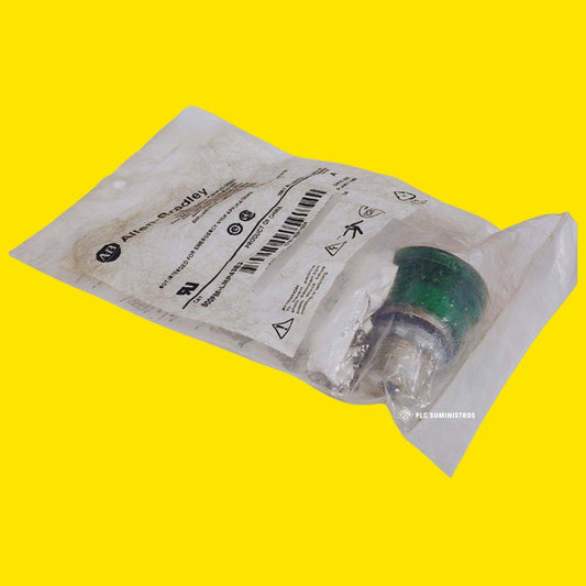 Allen-bradley 800fm-lmp43e3 Empujar/jalar Iluminado Verde 40 Verde