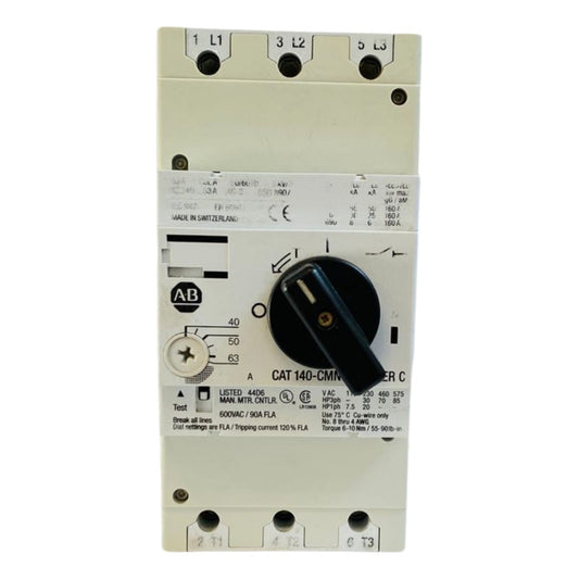 Allen-bradley 140-cmn-6300 Módulo Devicenet Plc Industrial 50hz-60hz