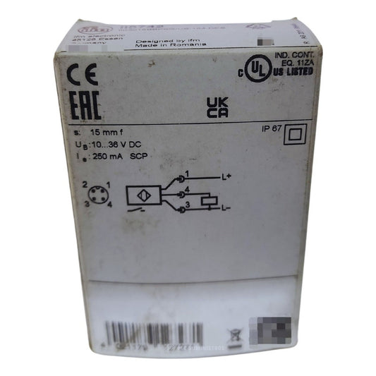 Ifm Efector Ii5742 Sensor Inductivo M30 Pnp 10-36 Vdc