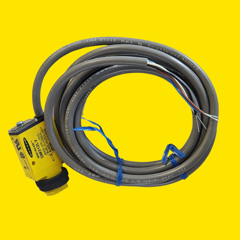 Banner Sm312lv  Detección Precisa  Luz Visible  Industria