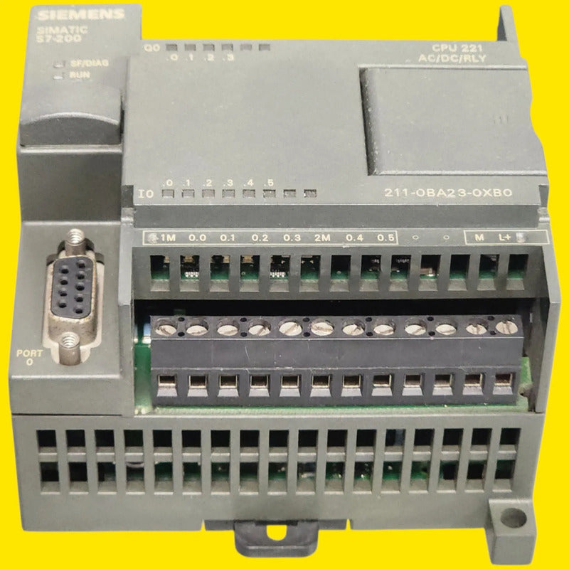 Siemens 6es7211-0ba23-0xb0 Cpu 221 Simatic S7-200