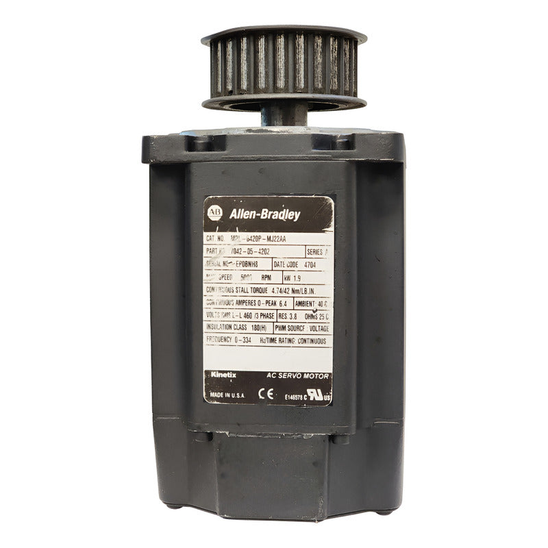 Allen-bradley Mpl-b420p-mj22aa Servo Motor 3000 Rpm