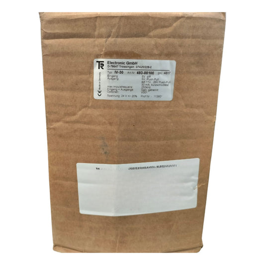 Tr Electronic Gmbh Iv30 493-00100