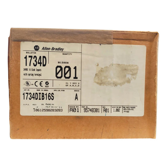 Allen-bradley 1734d-ib16s: Bloque Devicenet 16 Entradas