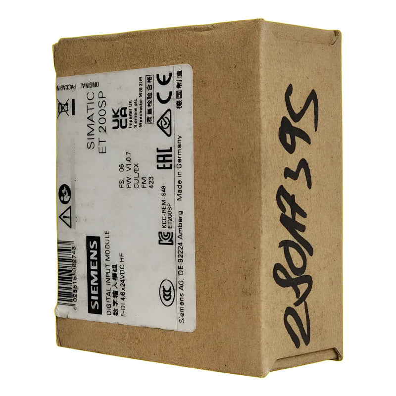 Siemens 6es7136-6ba00-0ca0 Input Modulo Et200sp Di 24v