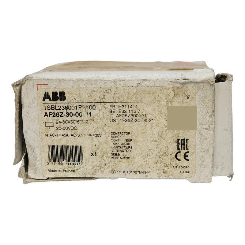 Abb Af26z-3000-21 26a 3 Polos Ac/dc