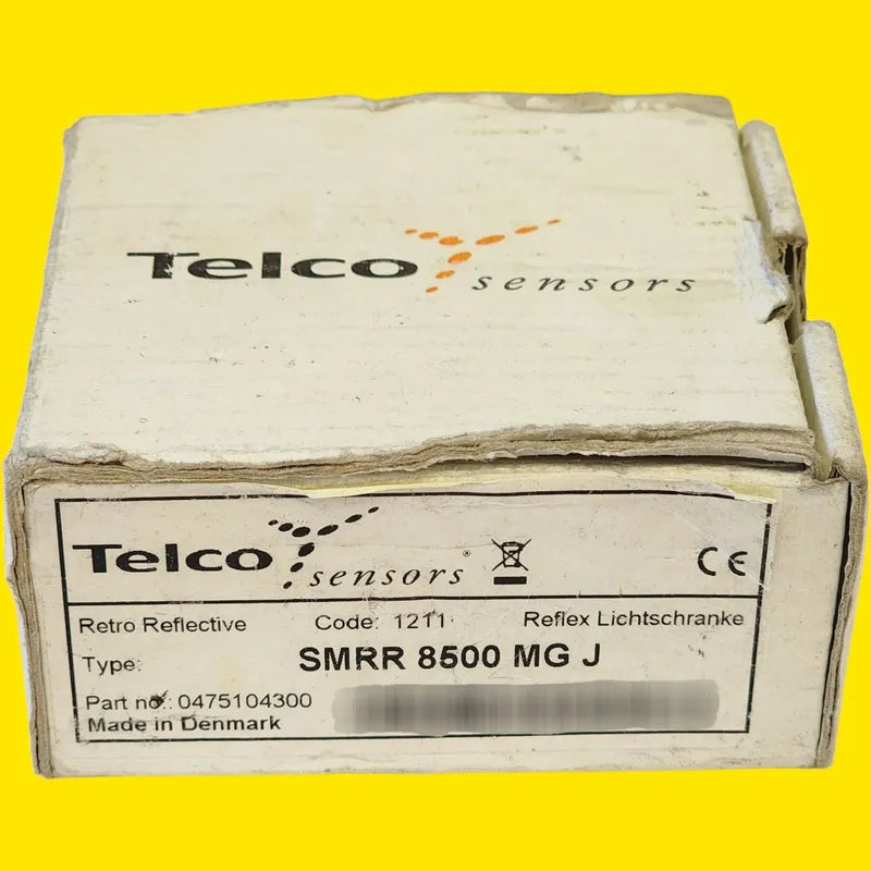 Telco Smrr 8500 Mg J Sensor Fotoelectrico Retroreflectivo