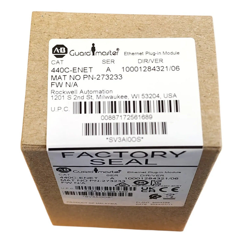 Allen Bradley 440c-enet Guardmaster Ethernet 1