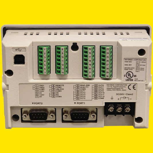 Keyence Dv-90pe Controlador Para Códigos De Barras Gris Rj45 Ethernet