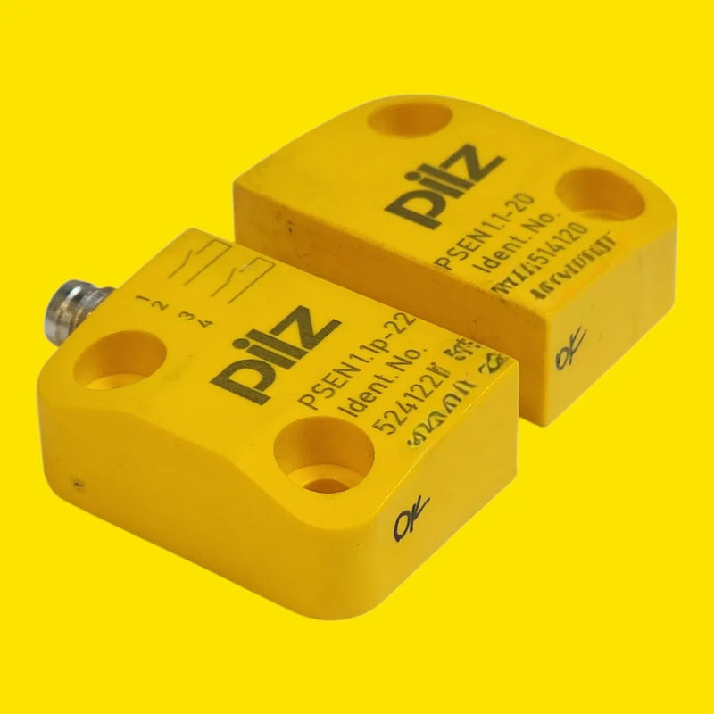 Sensor Seguridad Pilz Psen 1.1p-22 504222 8mm Amarillo
