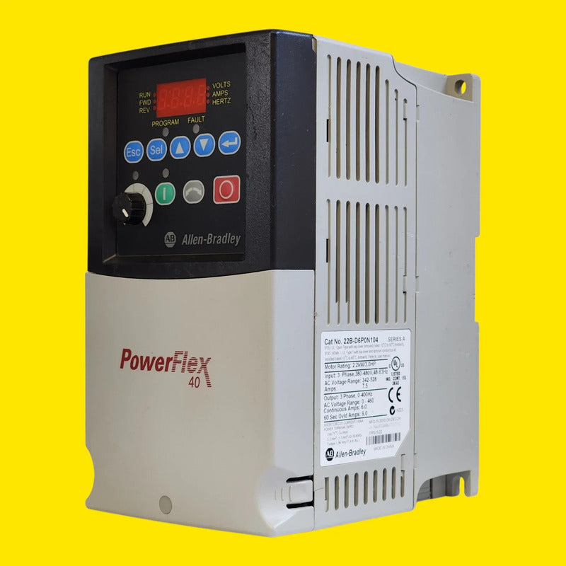 Allen-bradley 22b-d6p0n104 Powerflex 40 2.2kw 3.0hp