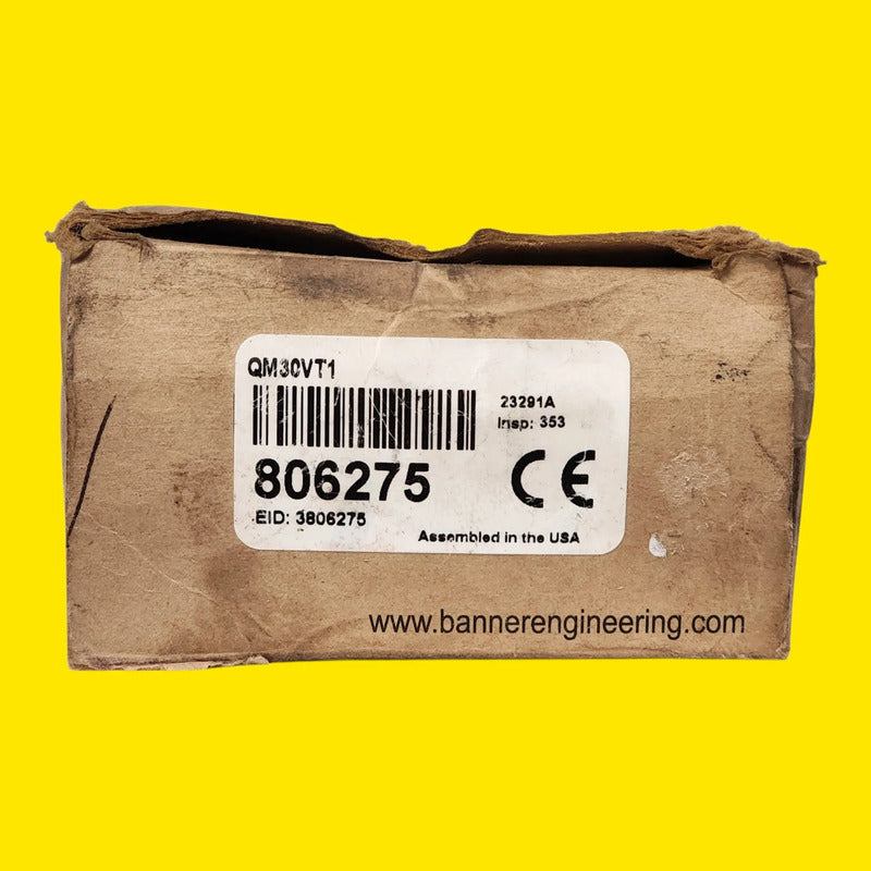 Banner Qm30vt1 806275 Sensor Vibracion