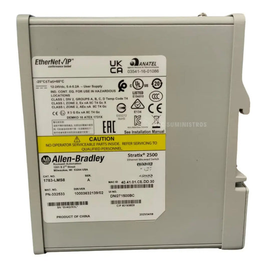 Allen-bradley 1783-lms8  Ethernet Conmutador Administrado