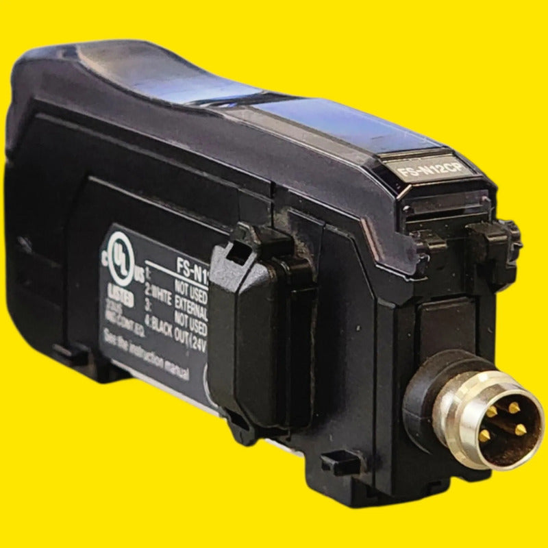 Keyence Fs-n12cp Amplificador De Sensor Óptico Negro