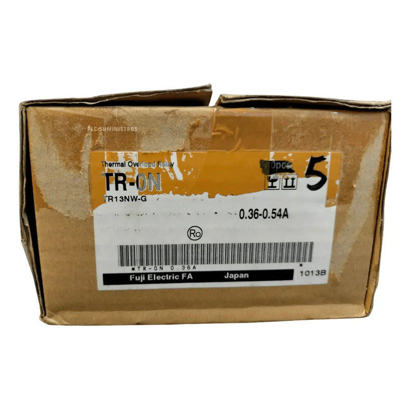 Fuji Electric Fa Tr13nw-g  Rele Termico De Sobrecarga