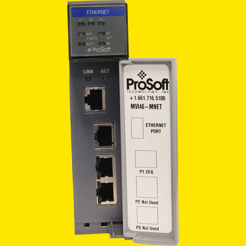 Prosoft Mvi46-mnet Módulo Modbus Tcp/ip Plc