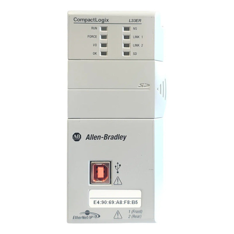 Allen-bradley 1769-l33er Plc Compactlogix 2mb Ethernet/ip