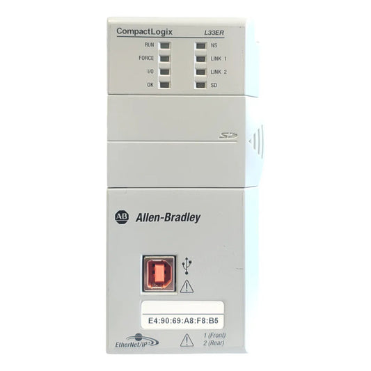 Allen-bradley 1769-l33er Plc Compactlogix 2mb Ethernet/ip