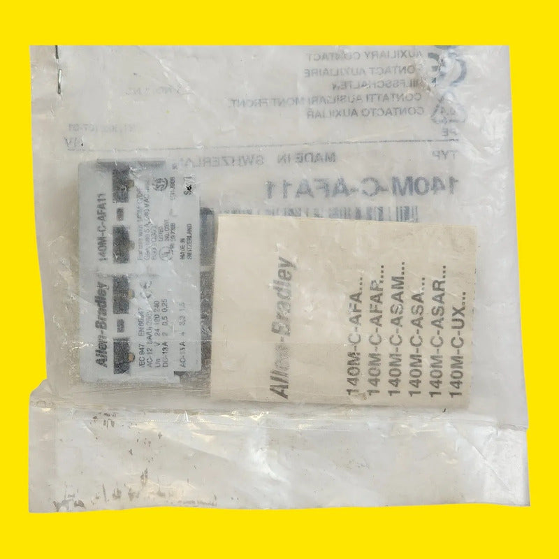Allen-bradley 140m-c-afa11 Auxyliary Contact Bulletin 140