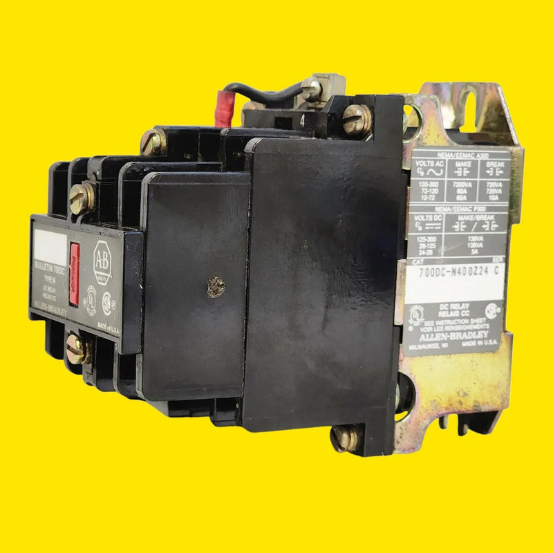 Allen Bradley 700dc-n400z24 Relevador Auxiliar Control