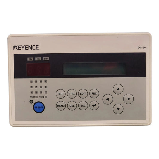 Keyence Dv-90pe Controlador Para Códigos De Barras Gris Rj45 Ethernet