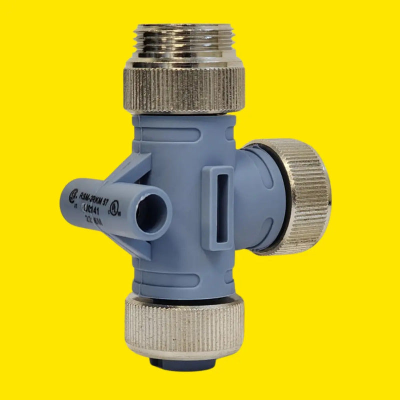 Turck Rsm-2rkm57 Cable Conector M12 Macho Hembra U0141