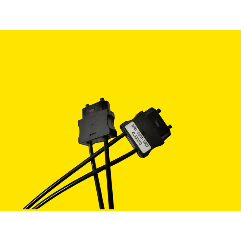 Fanuc A66l-6001-0023  L300r0 Cable De Fibra Optica Negro