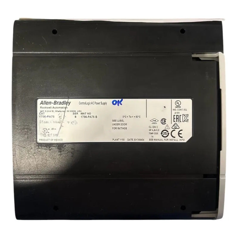 Fuente Poder Allen-bradley 1756-pa75 Controllogix Ac 85-265v