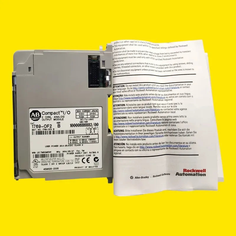 Allen Bradley 1769-of2 Modulo De Salida Analogica