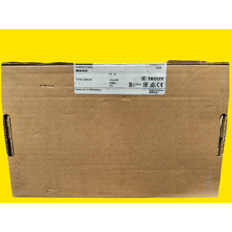 Siemens 6av2 124-0gc01-0ax0 Comfort Panel Tp700