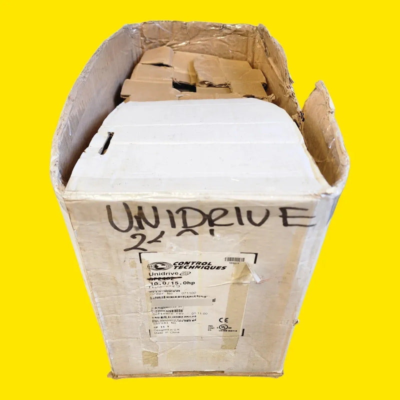 Variador De Frecuencia Control Techniques Uni2401 Unidrive Usado Caja Dañada