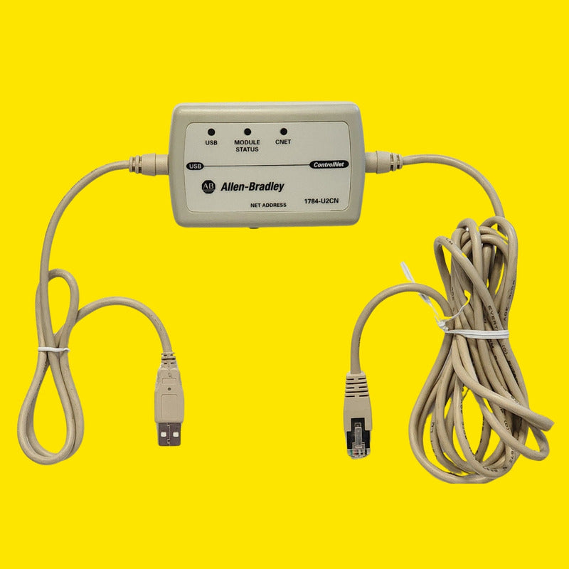 Allen Bradley 1784-u2cn Cable Usb Controlnet Original Beige
